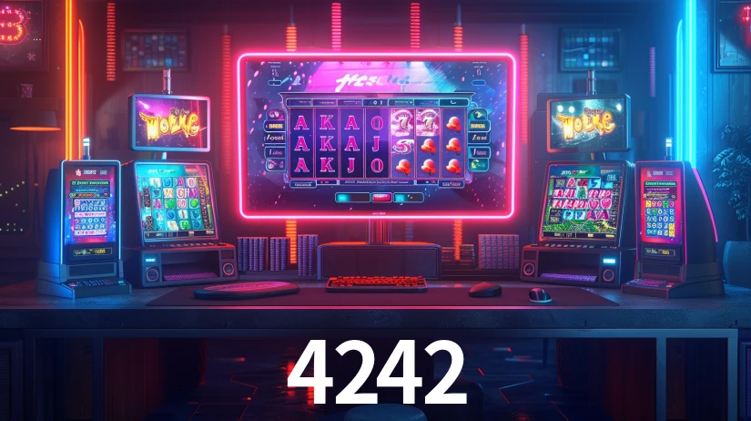 4242: Jogos de Caça-Níqueis-Altas Recompensas, Roleta-Velocidade, Blackjack-Desafios Máximos
